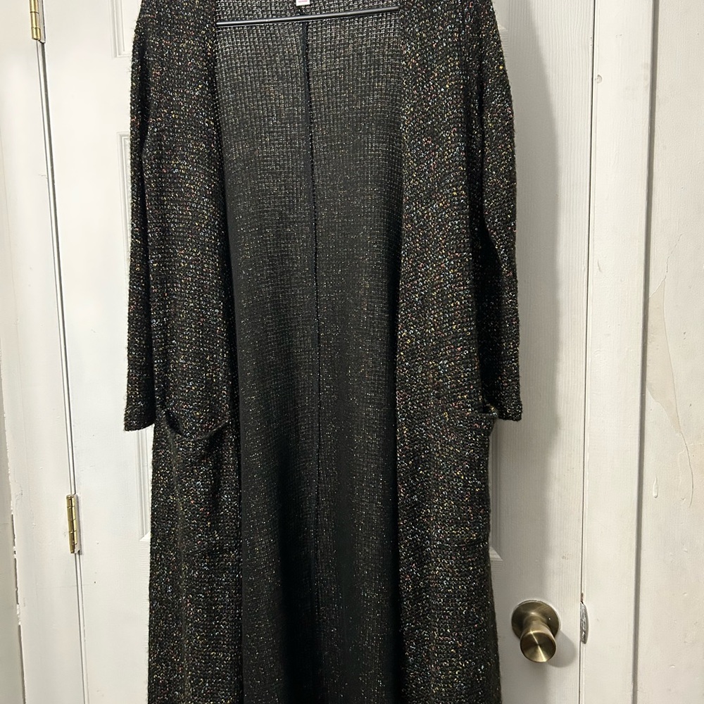 Women’s small LuLa Roe sweater jacket. Worn only a couple of times.